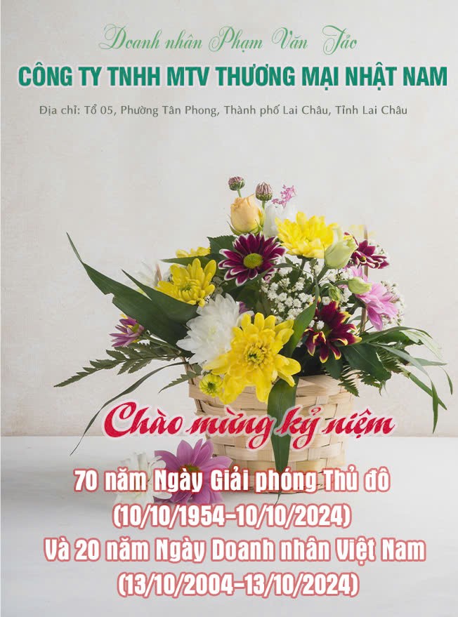 CÔNG TY TNHH MTV THƯƠNG MẠI NHẬT NAM