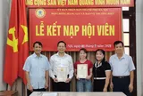 Hội HATAP đẩy mạnh hoạt động chính trị – chuyên môn: Sinh hoạt Chi bộ, giao ban đầu tháng và kết nạp hội viên mới