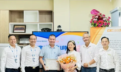 HUVIRON ký thỏa thuận hợp tác chiến lược cùng HEIZKA VIỆT NAM