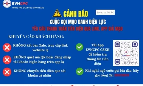 CÔNG TY ĐIỆN LỰC ĐẮK NÔNG: CẢNH BÁO CHIÊU TRÒ LỪA ĐẢO MỚI: MẤT TIỀN KHI CÀI APP THANH TOÁN TIỀN ĐIỆN GIẢ MẠO