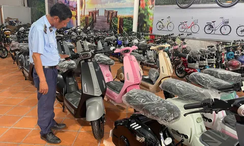 Đồng Tháp: Phát hiện 02 cơ sở kinh doanh xe đạp điện không rõ nguồn gốc xuất xứ