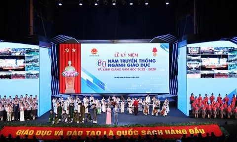 Gần 1,7 triệu thầy cô và 30 triệu học sinh, sinh viên dự lễ khai giảng đặc biệt