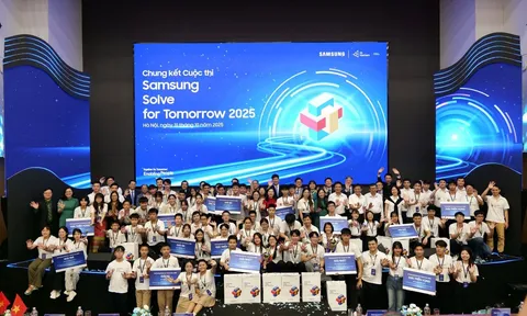 Samsung Việt Nam tổng kết cuộc thi Solve for Tomorrow 2025: Lan tỏa tinh thần đổi mới sáng tạo trong giới trẻ