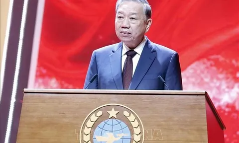 Tổng Bí thư Tô Lâm dự Lễ kỷ niệm 80 năm Ngày truyền thống lực lượng Tình báo CAND