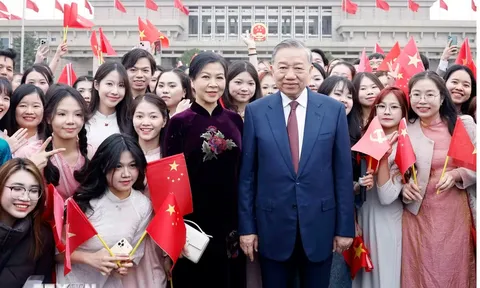 Tổng Bí thư, Chủ tịch nước Tô Lâm và Phu nhân bắt đầu thăm cấp Nhà nước đến Trung Quốc