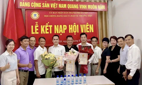 Hội Chống hàng giả và Bảo vệ thương hiệu Thành phố Hà Nội kết nạp hội viên mới, mở rộng mạng lưới đồng hành cùng doanh nghiệp