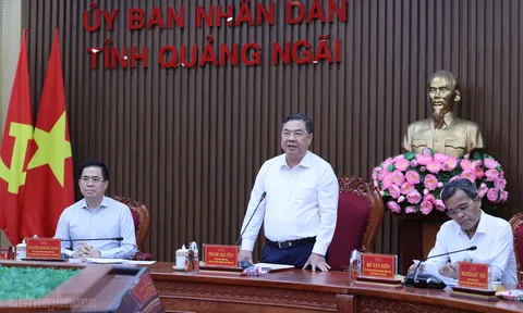 Phó Thủ tướng Thường trực Phạm Gia Túc: Quảng Ngãi cần phát huy tối đa tiềm năng, tạo động lực tăng trưởng mới