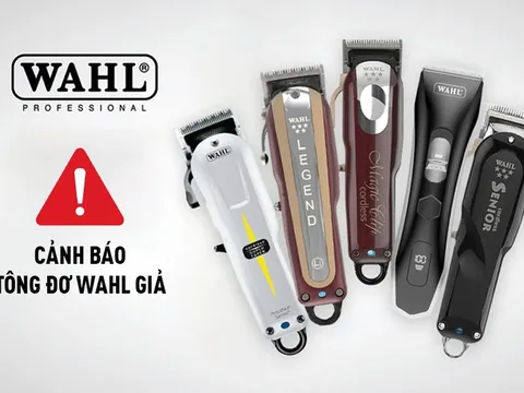 Phú Lộc cảnh báo tông đơ Wahl giả tràn lan trên thị trường