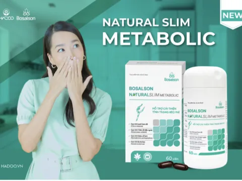 Natural Slim Metabolic: Thúc đẩy chuyển hóa, đốt cháy mỡ thừa