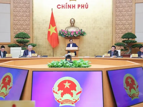 Thủ tướng Phạm Minh Chính chủ trì Phiên họp Chính phủ thường kỳ tháng 5/2025