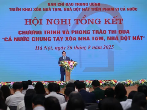 Thủ tướng: Xóa hơn 330.000 nhà tạm, dột nát là "Công trình Quốc gia đặc biệt" của "ý Đảng, lòng dân"