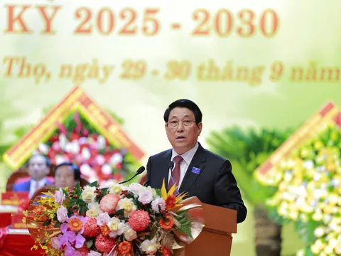 Toàn văn bài phát biểu của Chủ tịch nước Lương Cường tại Đại hội đại biểu Đảng bộ tỉnh Phú Thọ lần thứ I, nhiệm kỳ 2025 – 2030
