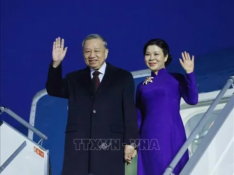 Tổng Bí thư Tô Lâm bắt đầu thăm chính thức Cộng hòa Phần Lan