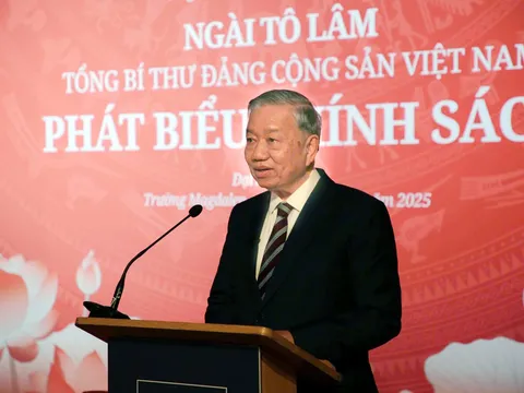 PHÁT BIỂU CỦA TỔNG BÍ THƯ TÔ LÂM TẠI ĐẠI HỌC OXFORD