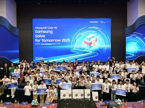 Samsung Việt Nam tổng kết cuộc thi Solve for Tomorrow 2025: Lan tỏa tinh thần đổi mới sáng tạo trong giới trẻ
