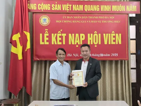 Hội Chống hàng giả và Bảo vệ thương hiệu TP Hà Nội kết nạp hội viên mới – Công ty TNHH Luật Aliat