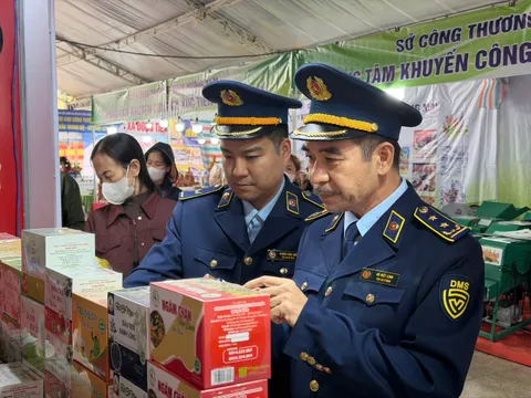 Kiểm tra, bảo đảm an toàn thương mại tại Hội chợ Công Thương vùng Bắc Trung Bộ - Hà Tĩnh năm 2025