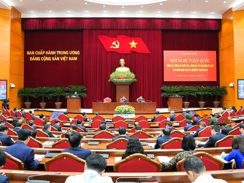 Hội nghị toàn quốc tổng kết công tác kiểm tra, giám sát, thi hành kỷ luật của Đảng