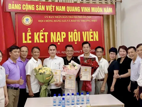 Hội Chống hàng giả và Bảo vệ thương hiệu Thành phố Hà Nội kết nạp hội viên mới, mở rộng mạng lưới đồng hành cùng doanh nghiệp