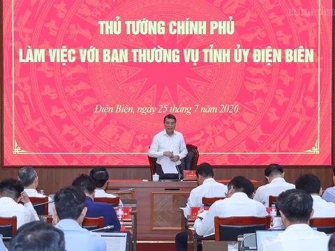 Thủ tướng Lê Minh Hưng: Điện Biên phải cạnh tranh bằng năng lực điều hành, mạnh dạn đề xuất cơ chế để bứt phá