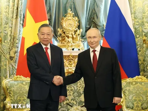 Tổng Bí thư, Chủ tịch nước Tô Lâm hội đàm với Tổng thống Nga Vladimir Putin