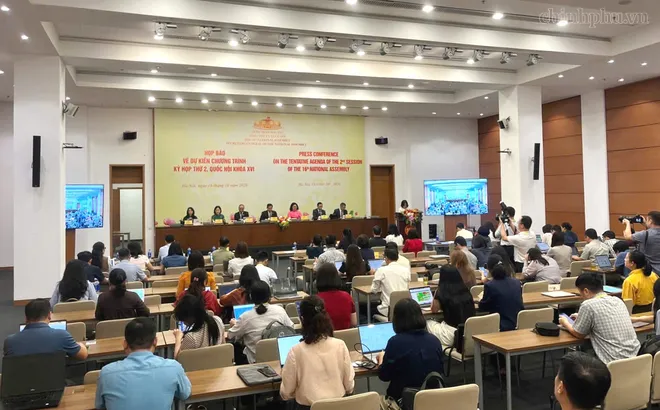 Họp báo thông tin về Kỳ họp thứ 2, Quốc hội khóa XVI