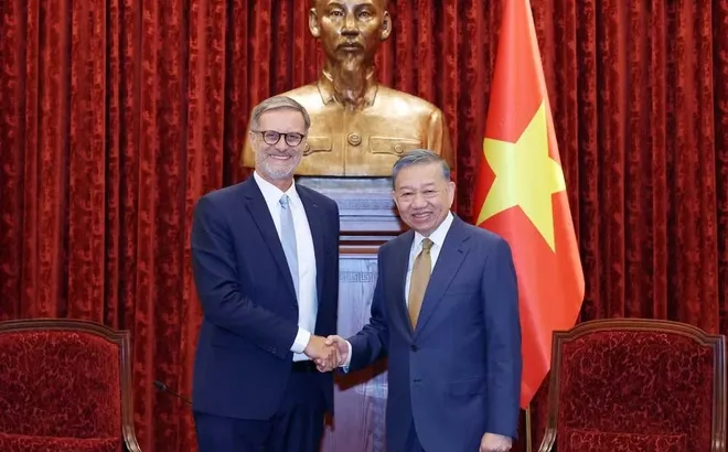 Tổng Bí thư, Chủ tịch nước Tô Lâm tiếp Đại sứ Pháp tại Việt Nam đến chào từ biệt